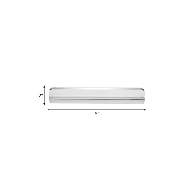 Lámpara de pared LED minimalista para tocador con diseño acrílico ultrafino - 9