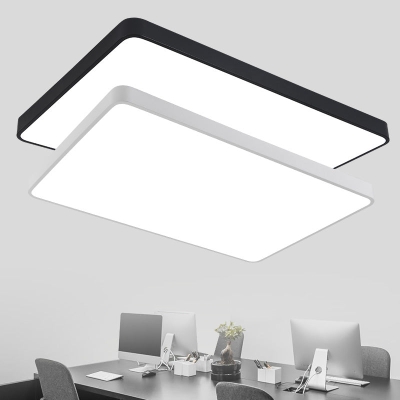 Entdecken Sie futuristische Beleuchtung: Unterputz-LED-Leuchte aus Acryl mit modernem geometrischem Design für das Büro und darüber hinaus
