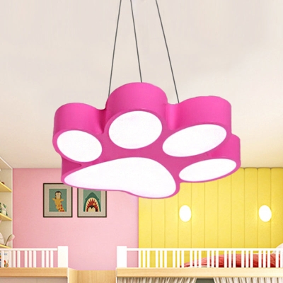 Cartoon-LED-Hängelampe – Badezimmer-Pendelleuchte „Doggy Paw“.