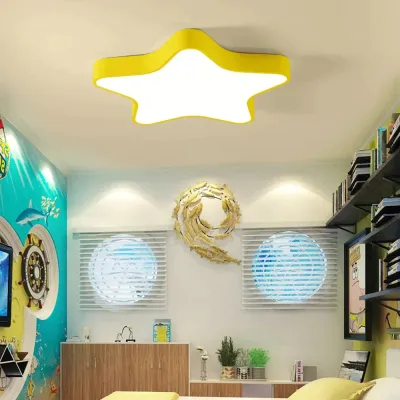 Moderne LED Acrylique Plafonniers Salon Chambre Cuisine Lampe Luminaire Montage en Surface Télécommande Plafondlamp Lampa