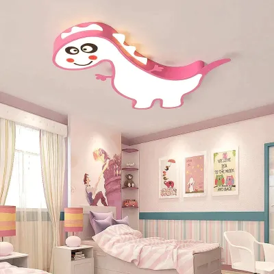Neue Dinasour Moderne Led-deckenleuchten Lampe Für Kind Schlafzimmer Studie Zimmer Babyroom Fernbedienung Cartoon Designer Lamparas