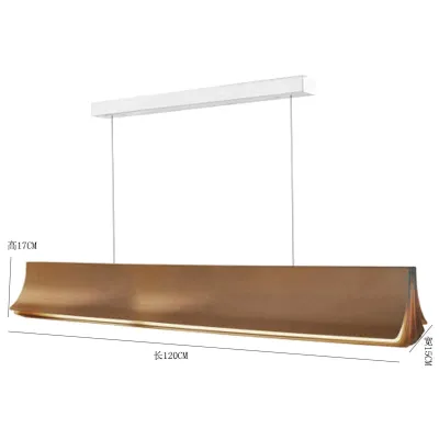 Quinn – LED-Luxusbeleuchtung im Buchstil für Arbeitszimmer und Esszimmer