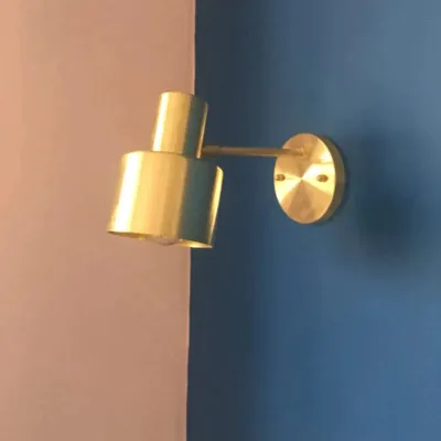 Noordse gouden woonkamer slaapkamer nachtkastje badkamer koperen wandlamp
