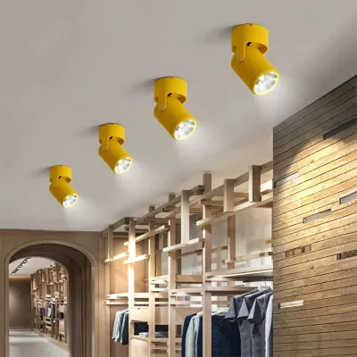 Morden LED plafonnier 20w 15w 10w plafonniers salon luminaire chambre cuisine 360 ​​degrés rotation Spot lumière