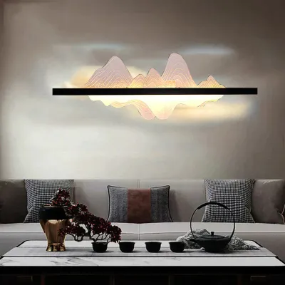 Aluminium Außenbeleuchtung IP65 Wasserdichte LED Wandleuchte Moderne Garten Veranda Wandleuchte Lichter Schwarz Farbe 110 V 220 V Wandleuchte Leuchte