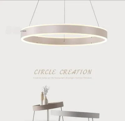 Moderne LED-Ring-Pendelleuchten für Esszimmer, Wohnzimmer, Restaurant, Küche, Hängeleuchte