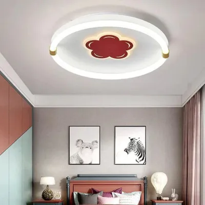 Mooie creatieve Flower Room LED-plafondlamp