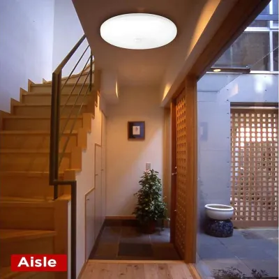 Lampy sufitowe Led inteligentne światło z czujnikiem ruchu 12W 15W 18W 20W 30W 40W lampy sufitowe lampka nocna oprawa do kuchni