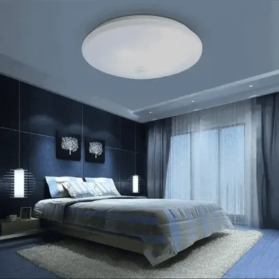 Plafoniere a LED intelligenti 12W 18W PIR Sensore di movimento Lampada da soffitto Illuminazione per soggiorno Corridoio Scala Garage Portico