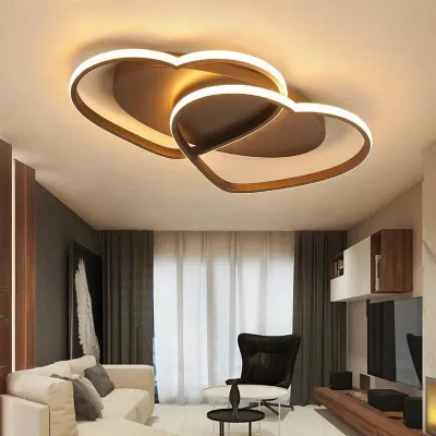 Led kroonluchter plafondlamp moderne verlichting plafondlamp hartvormig licht voor woonkamer kinderkamer restaurant badkamer