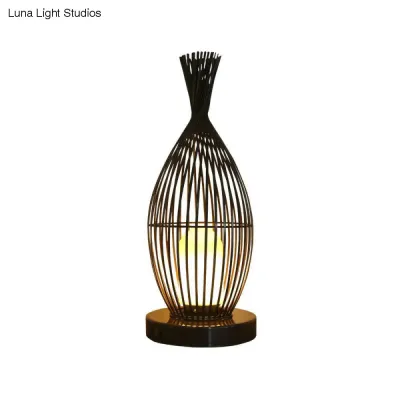 Sleek Iron Floor Light with Acrylic Shade - Ideal for Outdoor Areas
