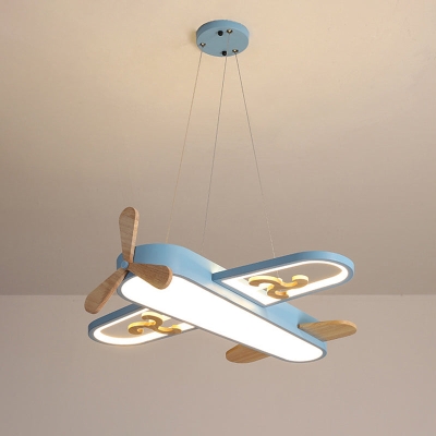 Lampe suspendue en acrylique pour enfants, lustre LED pour chambres à coucher