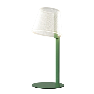 Macaron Acrylic Tapered Shade Table Lamp - LED Nightstand Lighting for Kids Bedroom