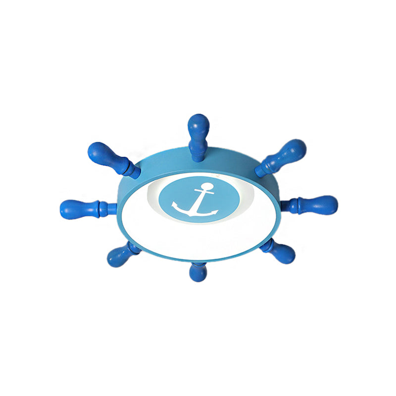 Blue Rudder Kids LED Flush Mount Fixture - 19.5