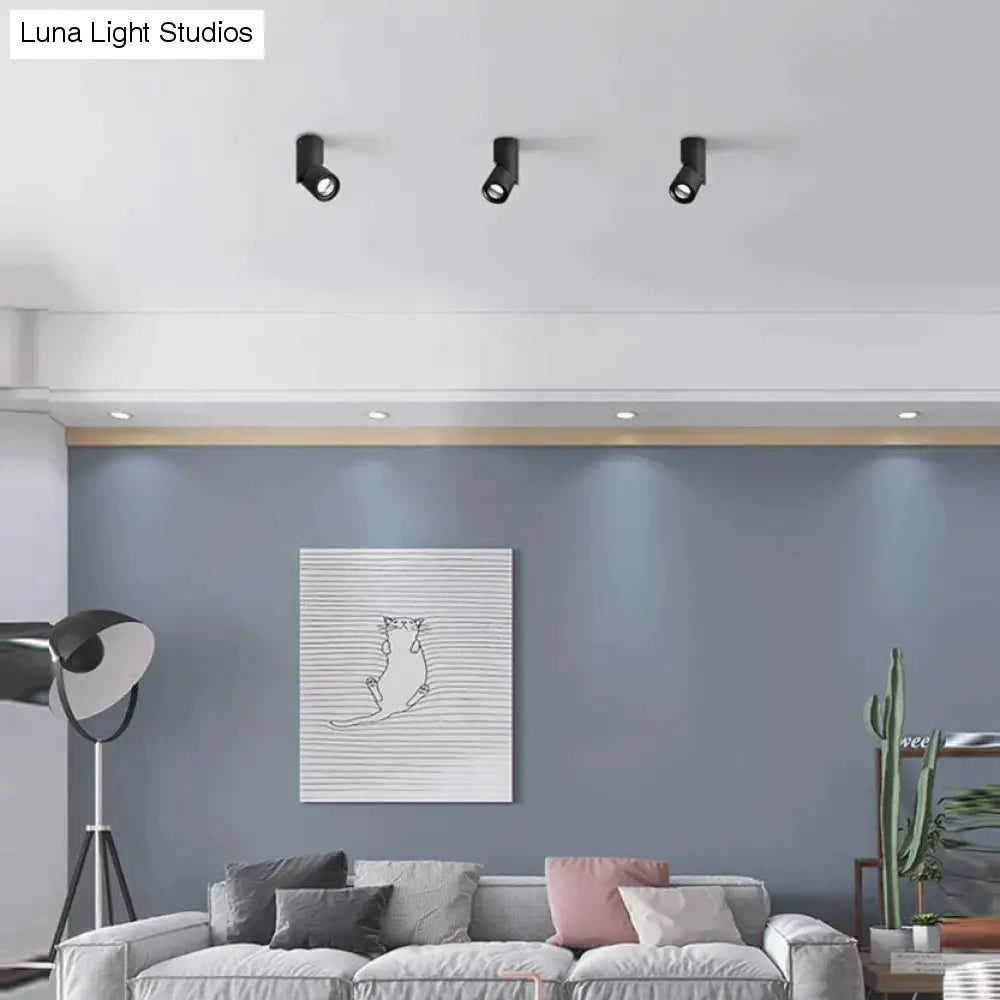 Dimmbare rotierende LED-Downlights 10 W, 15 W, 20 W, COB-LED-Deckenstrahler, LED-Wandleuchte, warm-kaltweiße Innenbeleuchtung