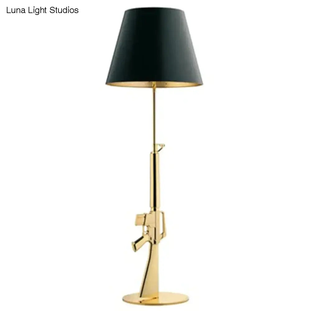 Nordic Modern AK47 Gun_Lounge Silbrig Gold Glanz Schlafzimmerlampe LED Stehlampen Kinder Kinderzimmer Leuchten Home Loft Dekor