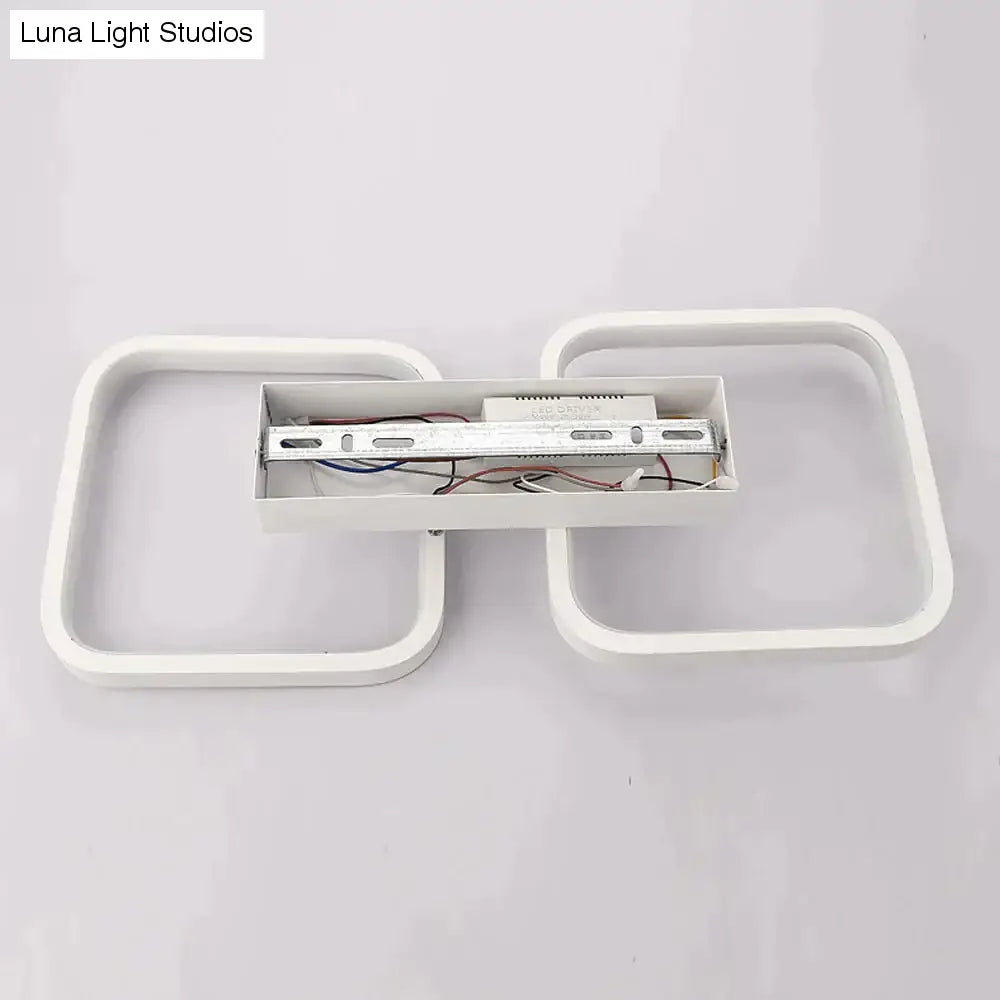LED-Deckenleuchte, moderne Lampe, Wohnzimmer-Beleuchtungskörper, Schlafzimmer, Küche, Oberflächenmontage, Unterputz-Panel, 3 Köpfe