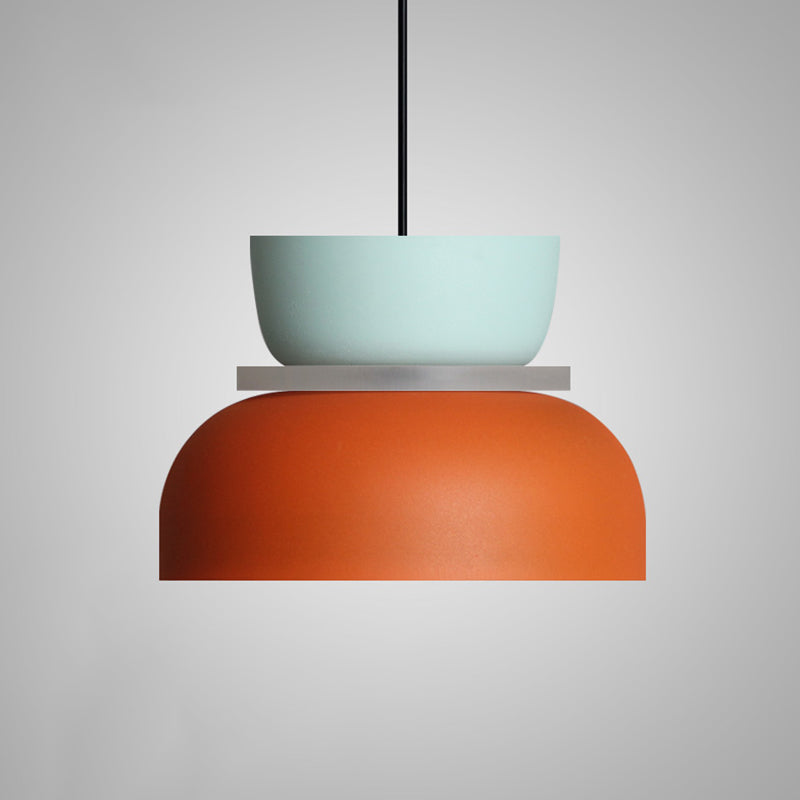 Illuminazione a sospensione moderna e contemporanea Lampada a sospensione a LED colorata Macaron