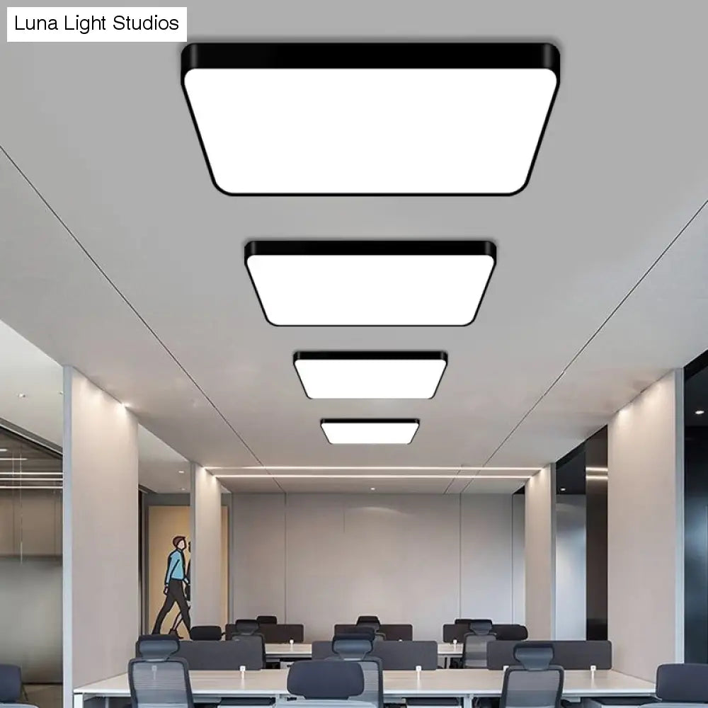 Ontdek futuristische verlichting: acryl inbouw LED-armatuur met modern geometrisch ontwerp voor kantoor en daarbuiten