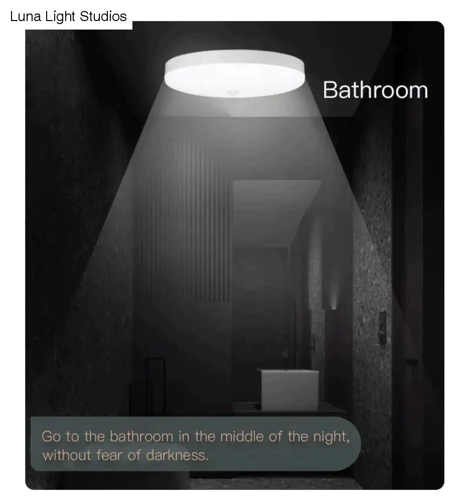 Plafonnier Led avec capteur de mouvement, design moderne, montage en Surface, éclairage d'intérieur, idéal pour une cuisine ou une cuisine, 12/18/20/30/50W