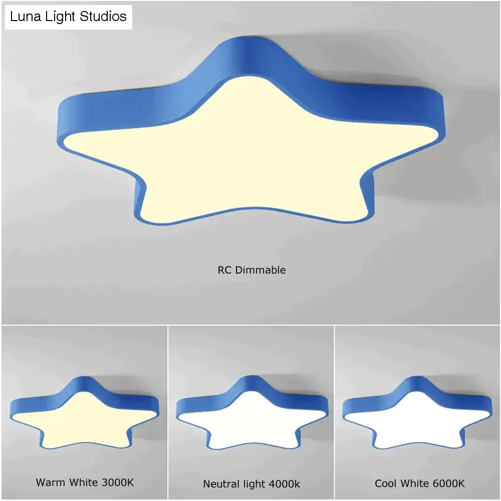Moderne LED Acrylique Plafonniers Salon Chambre Cuisine Lampe Luminaire Montage en Surface Télécommande Plafondlamp Lampa