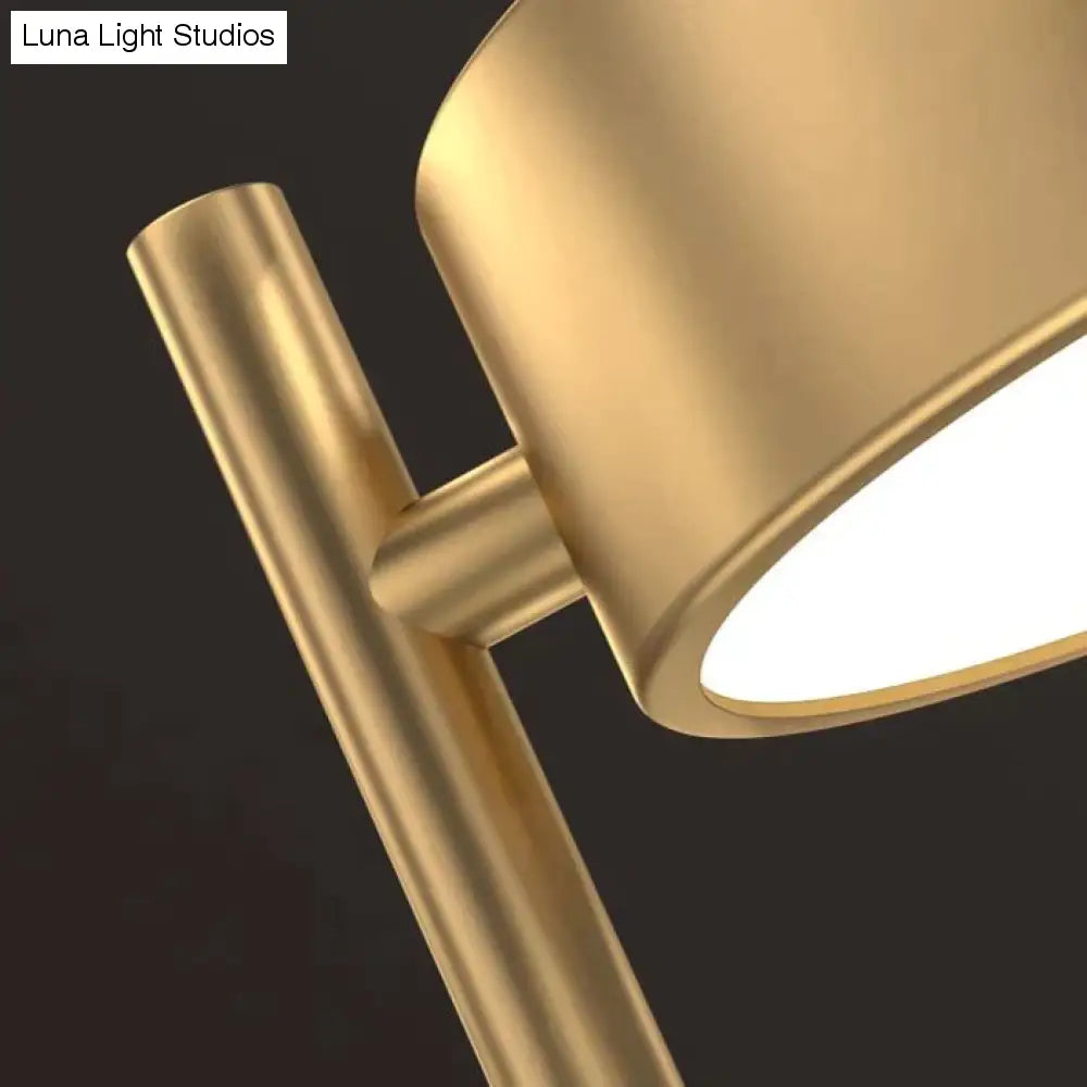 Nordic Light Luxe bedlampje Slaapkamer Volledig koperen wandlamp