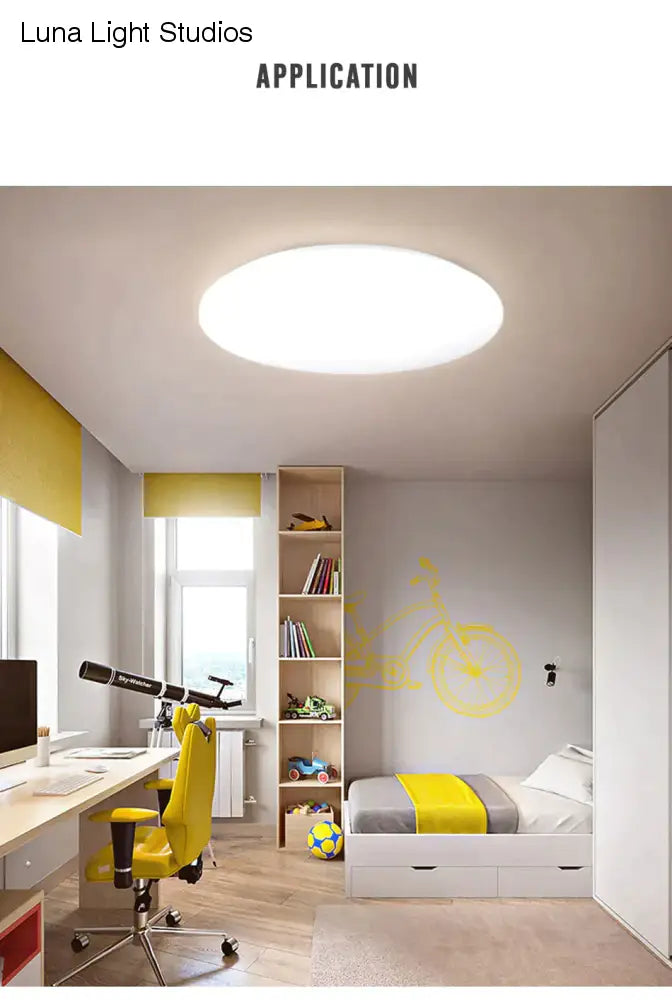 Moderne LED-Deckenleuchte, Aufbaulampe, Innenbeleuchtung, einfache Dekoration, Küche, Schlafzimmer, Balkon, Wohnzimmer
