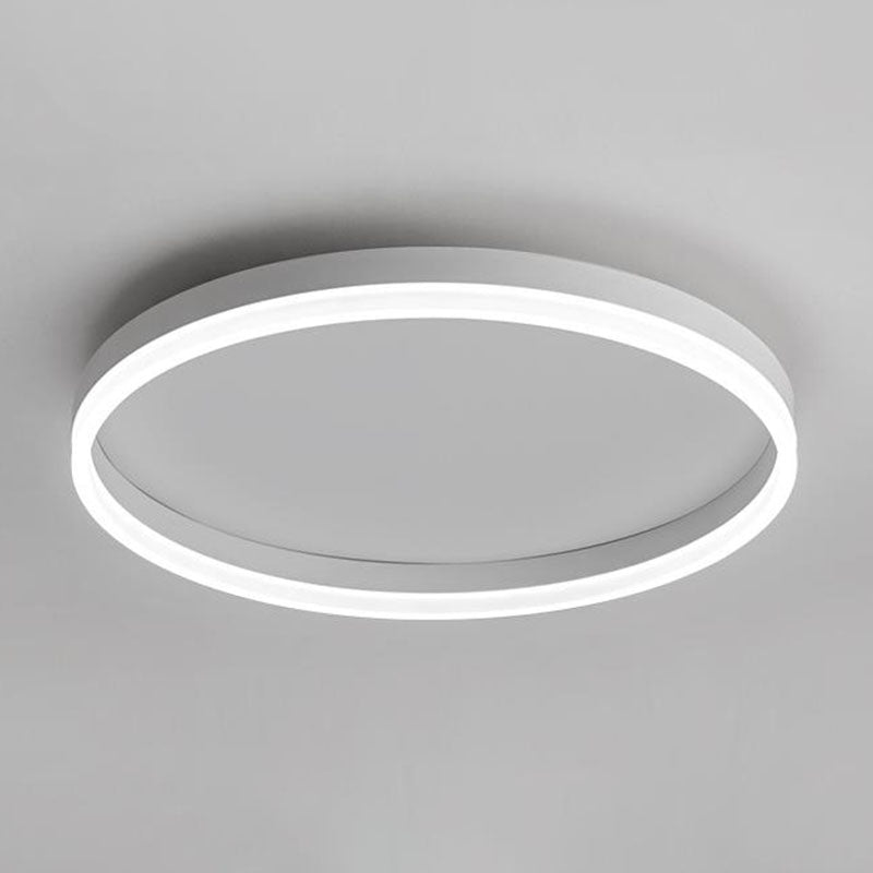 Minimalistische LED-ronde inbouwmontage voor slaapkamers met acrylafdekking