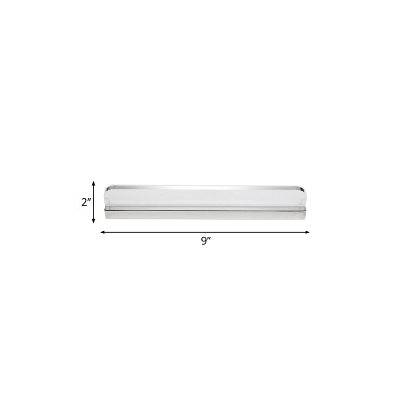 Lámpara de pared LED minimalista para tocador con diseño acrílico ultrafino - 9