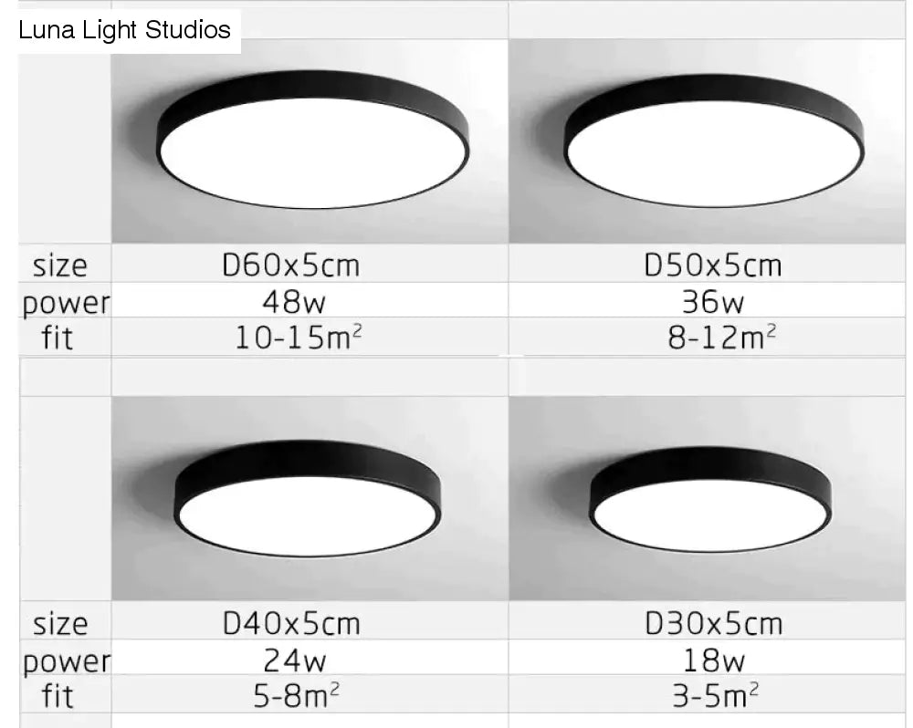Lámpara de techo Led moderna de Metal, lámpara de techo Led Simple en blanco y negro para sala de estar, dormitorio, comedor, accesorios de iluminación