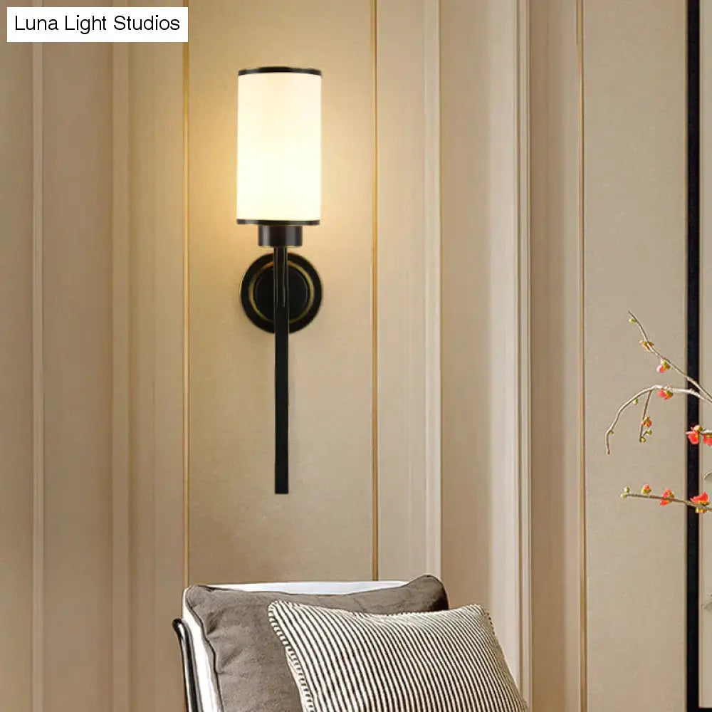 Lampada da parete in rame pieno Lampada da parete in rame per tromba delle scale, camera da letto classica semplice, testa a LED, TV, parete di fondo