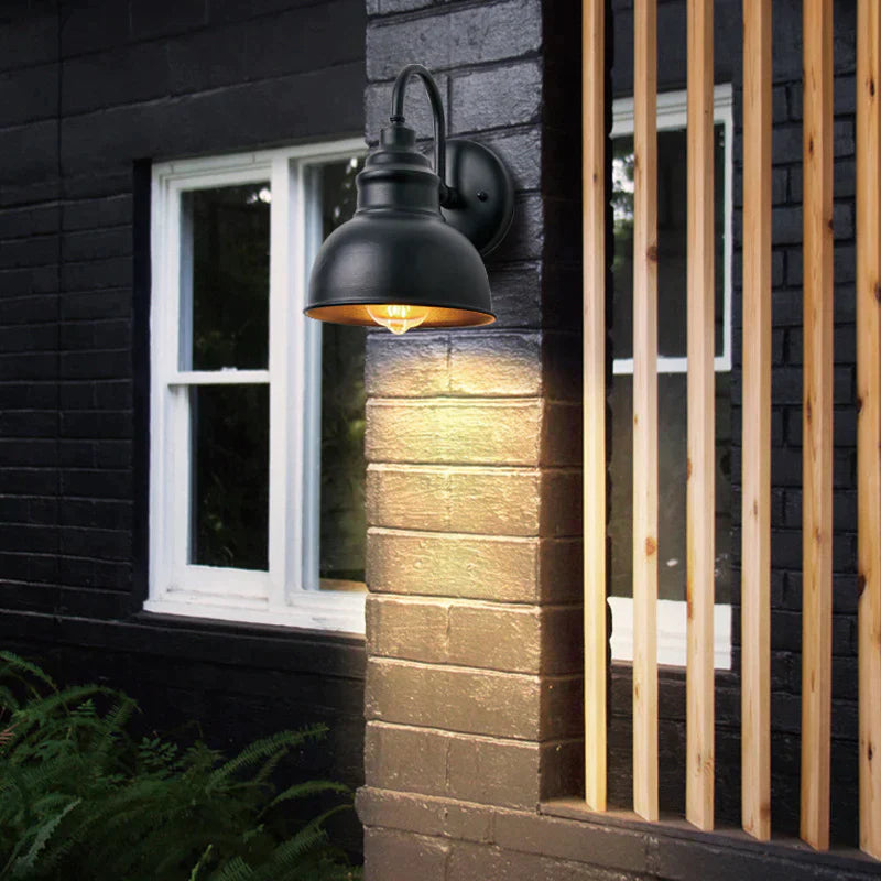 Grenzüberschreitende Retro-Außenwandleuchte, wasserdichte Hofleuchte, Außenwandleuchte für Villa, Balkon, Außenwandleuchte, Torleuchte, Hersteller vor Ort