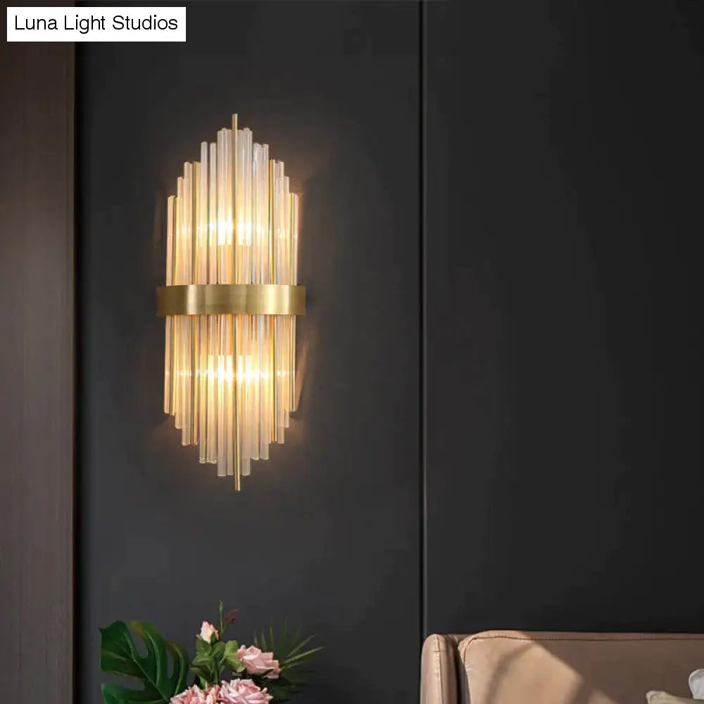 Modern Luxury Living Room Background Wall Lamp Bedroom Bedside Copper Wall Lamp