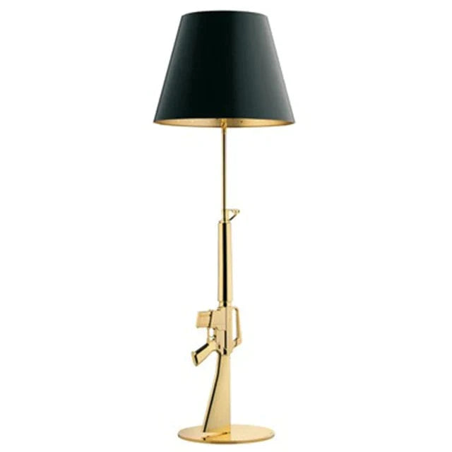Nordic Modern AK47 Gun_Lounge Silbrig Gold Glanz Schlafzimmerlampe LED Stehlampen Kinder Kinderzimmer Leuchten Home Loft Dekor