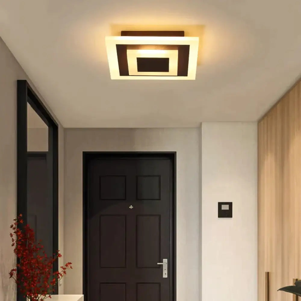 LED-plafondverlichting Lampara Techo Dormitorio Dimbaar Opbouwmontage Inbouw Voor Keuken Gang Badkamer Studie Modern plafon led