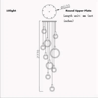 LED Nordic Wooden Iron Acryl Rings DIY LED Lamp LED Light.Pendant Lights.Pendant Lamp.Pendant light For Dinning Room Foyer