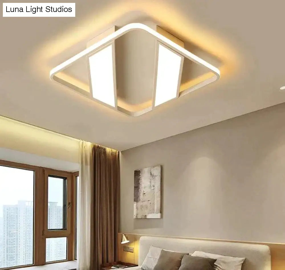 Mavesan-luces de techo Led acrílicas para sala de estar, plafón para el hogar, 10-25 metros cuadrados, accesorios de iluminación, lámpara Led, plafón
