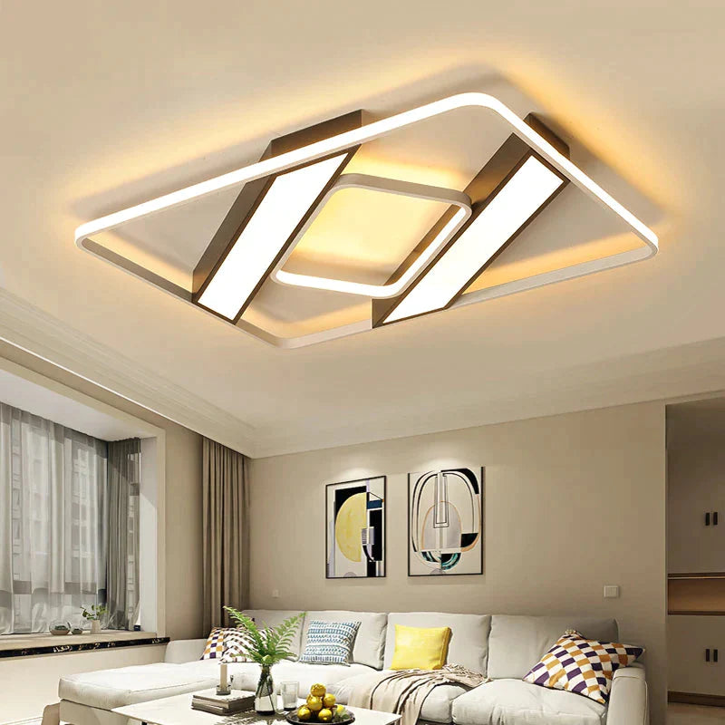Mavesan-luces de techo Led acrílicas para sala de estar, plafón para el hogar, 10-25 metros cuadrados, accesorios de iluminación, lámpara Led, plafón