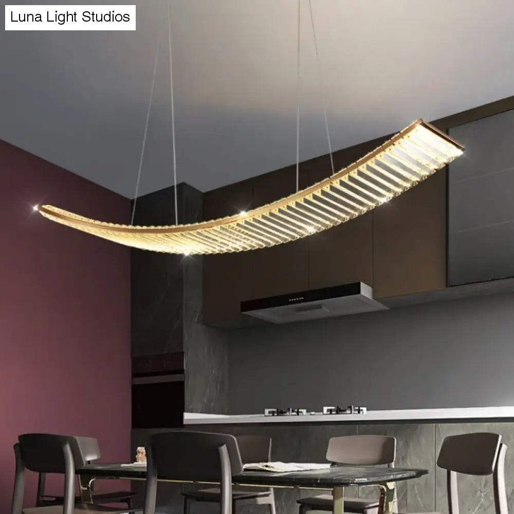 Shopia - Lustre à suspension en cristal de luxe - Conception d'éclairage moderne