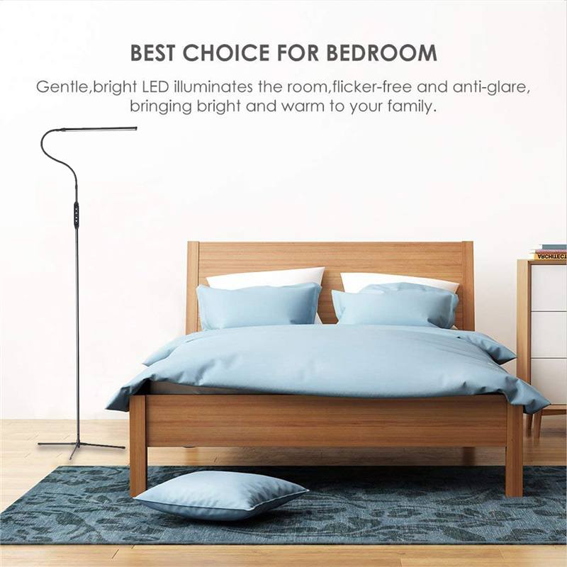 EU/Us-stecker Einstellbare Höhe Boden Lampen Für LED Licht Clamp Fernbedienung Dimmbare Lesen Desktop Lampe Stativ Studie zimmer
