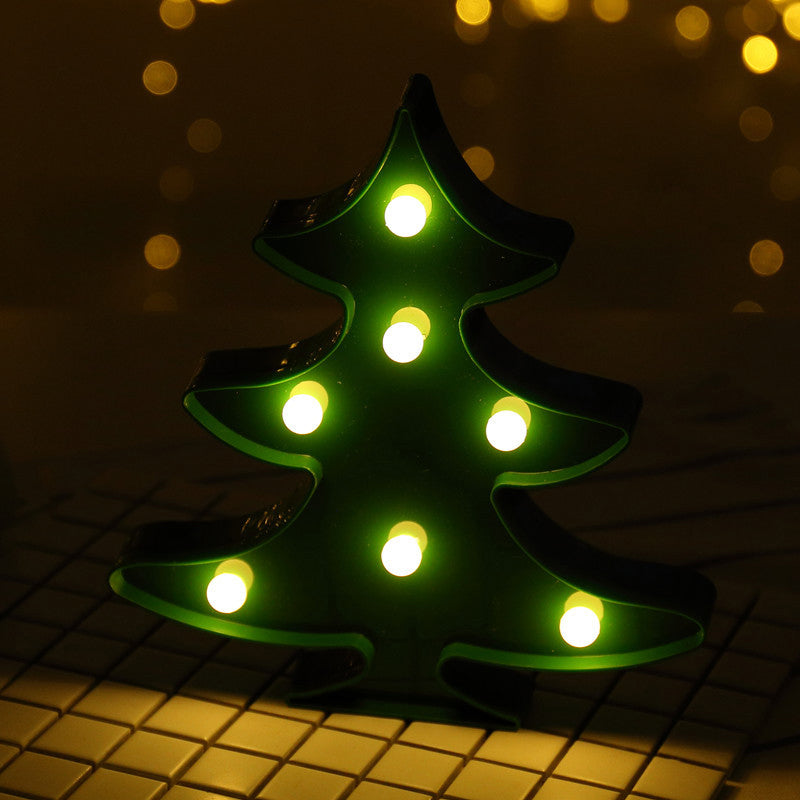 Mini luz nocturna LED de dibujos animados para habitaciones infantiles - Lámpara de mesa con pilas