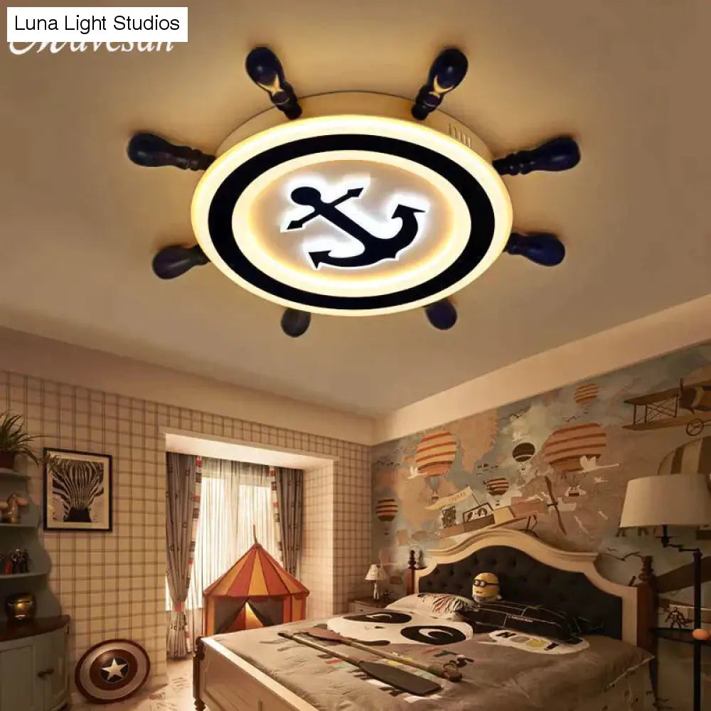 Lampa sufitowa LED do sypialni w gabinecie