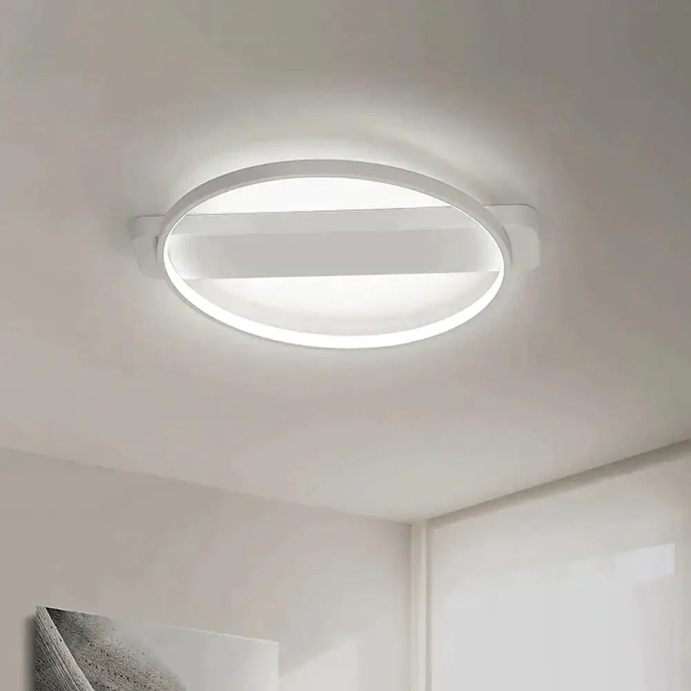 Plafonnier Led circulaire nordique, luminaire de salon, chambre à coucher, cuisine, montage en Surface, plafonnier avec télécommande