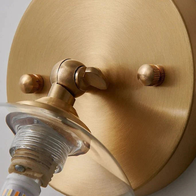 Nordic Wind slaapkamer nachtkastje hal koperen wandlamp