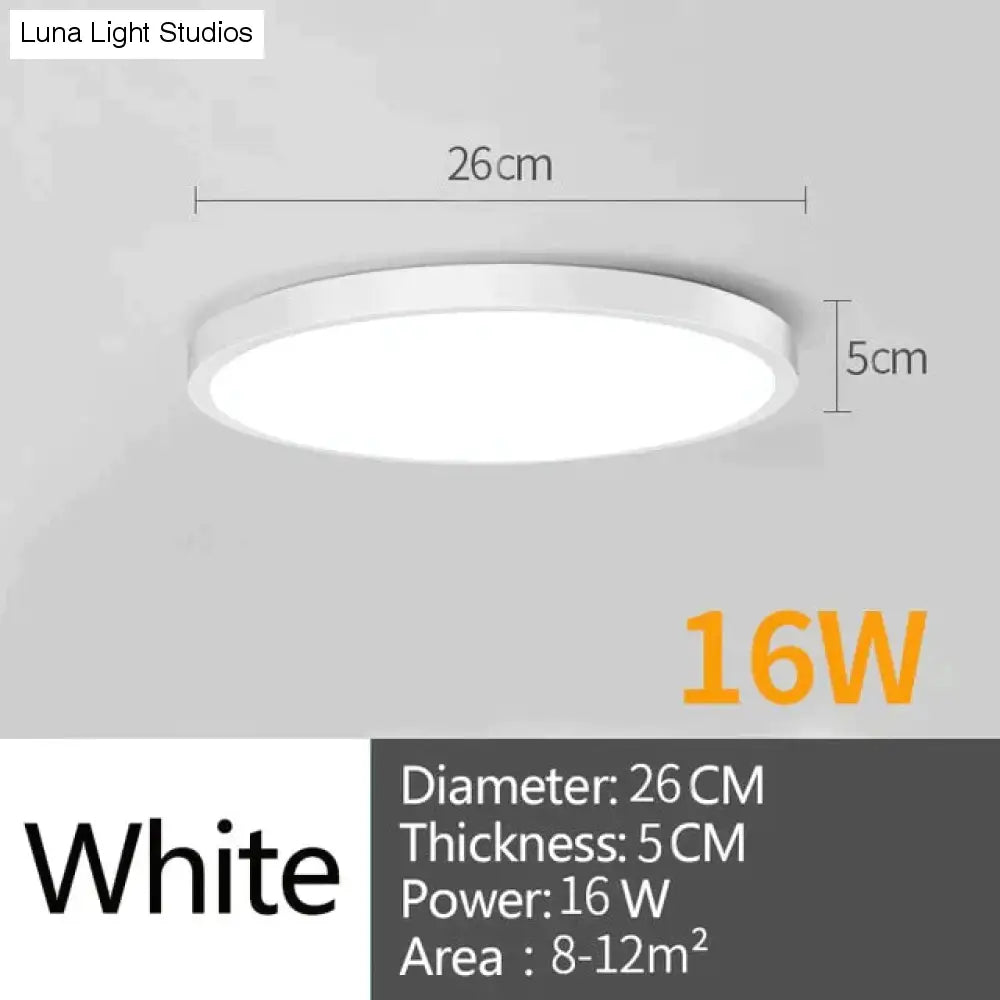 Moderne Led Plafondverlichting Verlichting Ronde 16W 15W 20W 30W 50W Led Plafondlamp licht Voor Thuis Slaapkamer Badkamer Woonkamer