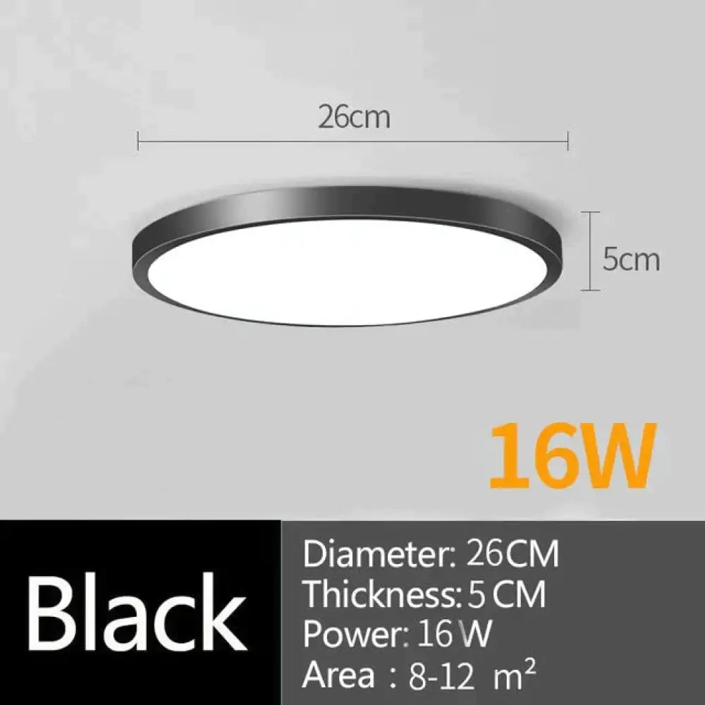 Moderne Led Plafondverlichting Verlichting Ronde 16W 15W 20W 30W 50W Led Plafondlamp licht Voor Thuis Slaapkamer Badkamer Woonkamer