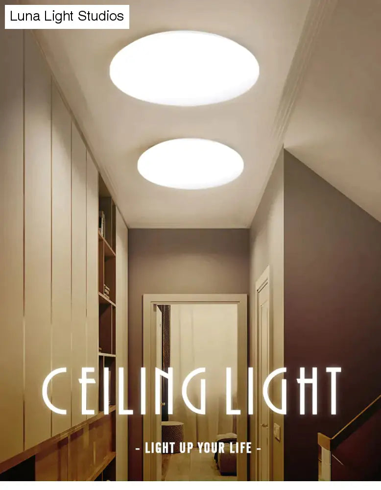 Moderne LED-Deckenleuchte, Aufbaulampe, Innenbeleuchtung, einfache Dekoration, Küche, Schlafzimmer, Balkon, Wohnzimmer