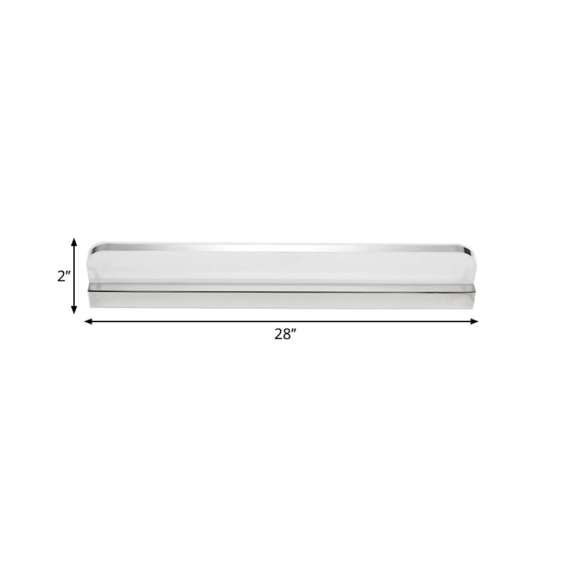 Lámpara de pared LED minimalista para tocador con diseño acrílico ultrafino - 9