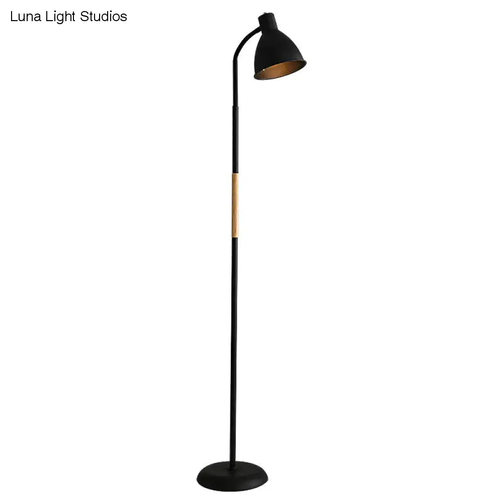 Lampada da terra semplice a LED per soggiorno Lampada da comodino per studio Lampada da terra per camera da letto