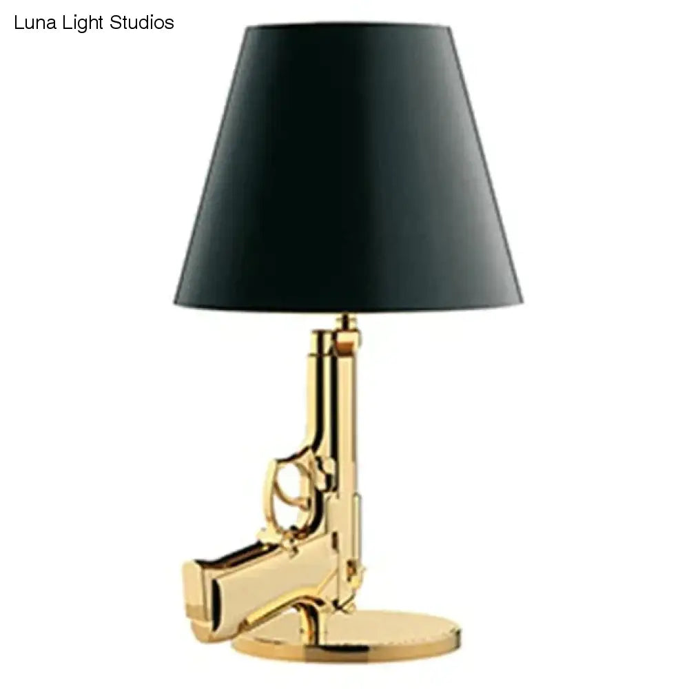 Nordic Modern AK47 Gun_Lounge Silbrig Gold Glanz Schlafzimmerlampe LED Stehlampen Kinder Kinderzimmer Leuchten Home Loft Dekor